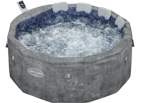 Bestway Lay-Z-Spa Carrara ThermaCore UltraFit Smart AirJet 6 ulkoporeallas, 170 cm x 65 cm