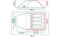 Coleman Darwin 4 Plus Active Dome -kupoliteltta, 4 hengelle