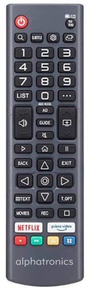 alphatronics kaukos&auml;&auml;din webOS Standard