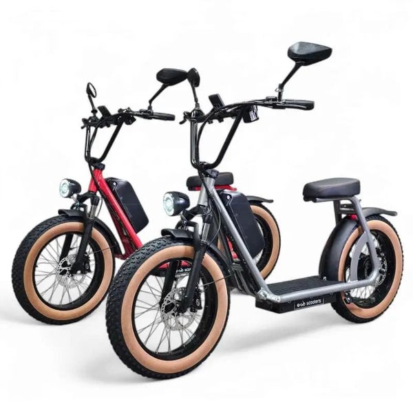 Ego Slide -s&auml;hk&ouml;skootteri maastorenkilla 1000W, 20Ah (v&auml;rivaihtoehtoja)