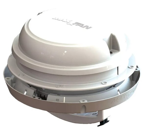 Airxcel MaxxFan Dome -poistoilmaventtiili, 12V (v&auml;rivaihtoehtoja)