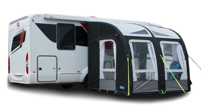 Kampa Motor Rally Air Pro 260 -ilmat&auml;ytteinen etuteltta, koko XL