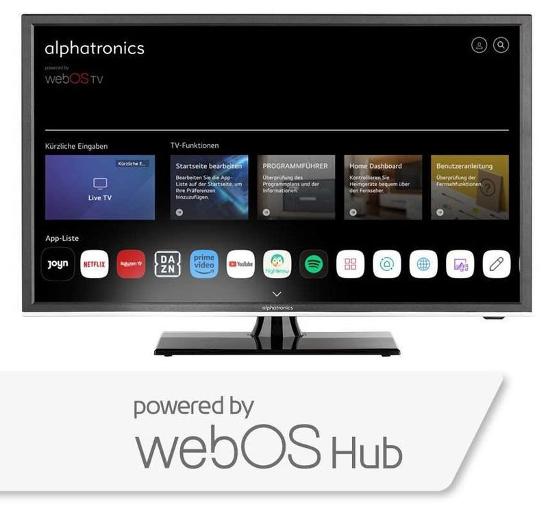 alphatronics K Line K-19 W Smart LED-TV 19" (12V)