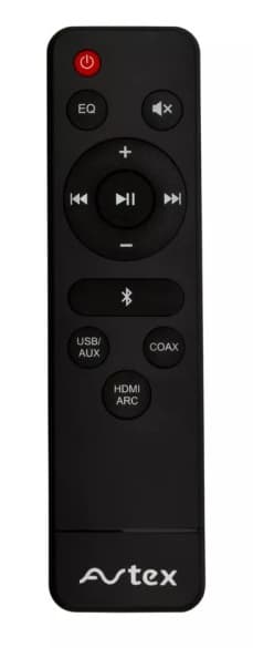 Avtex SB195T -soundbar kaukos&auml;&auml;timell&auml;, Bluetooth 2 x 10 W