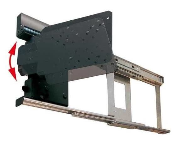 GES PORTV20 vaakasuora sis&auml;&auml;nvedett&auml;v&auml; TV-teline