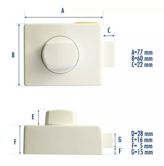 HEOSolution HEOsafe 1958 lis&auml;lukko (v&auml;rivaihtoehtoja)