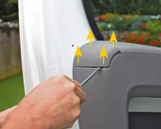 HEOSolution HEOsafe turvalukko, Ducato 250/290 (2006-2021), lukollinen
