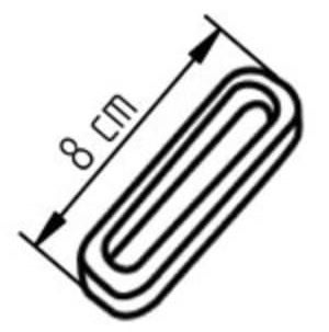 Thule kumilenkki, 8 cm