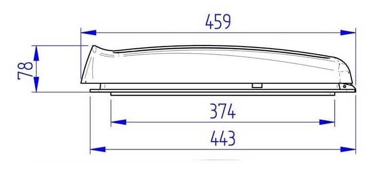 Thule Vent -kattotuuletin, 12V (v&auml;rivaihtoehtoja)